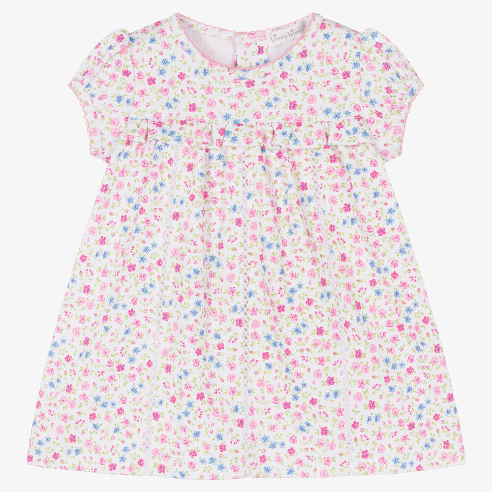 Floral Fantasy Pink Toddler Dress