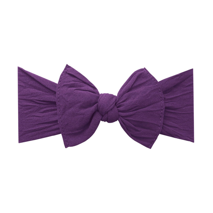 Plum Baby Bling Classic Knot