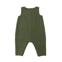 Muslin Romper - Chive