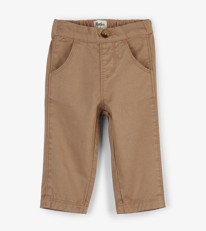 Khaki Baby Twill Pants