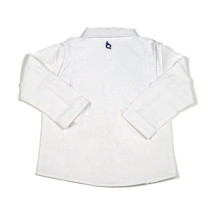White Long Sleeve Ranch Shirt