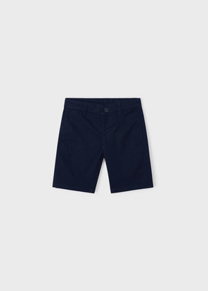 Marino Blue Twill Chino Shorts