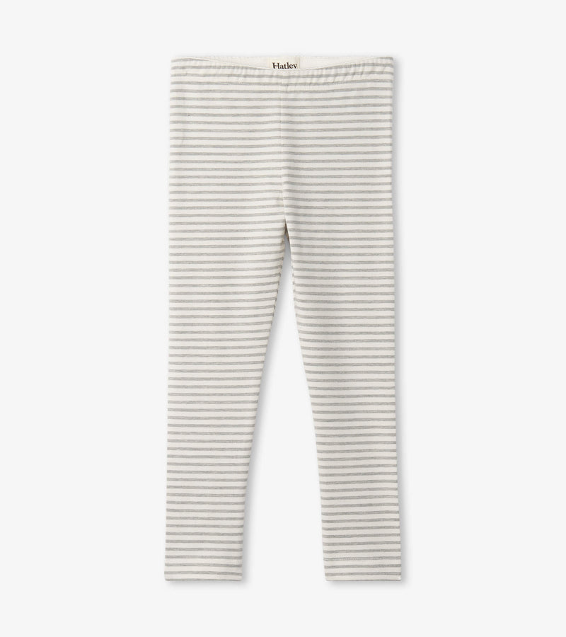Classic Stripe Leggings - Cami Lace