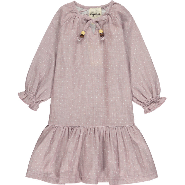 Coco Dress - Rose Dot